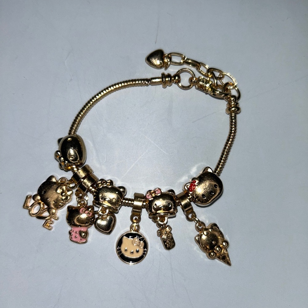 Like new hello kitty charm bracelet